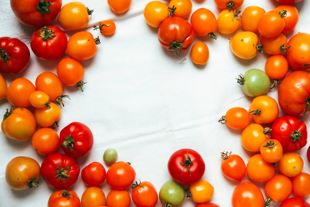 Fresh organic tomatoes  - Фото, зображення