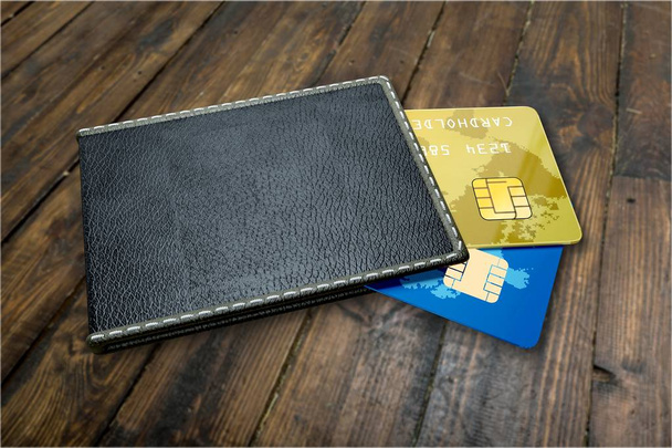 Cartão de crédito stack - Foto, Imagem