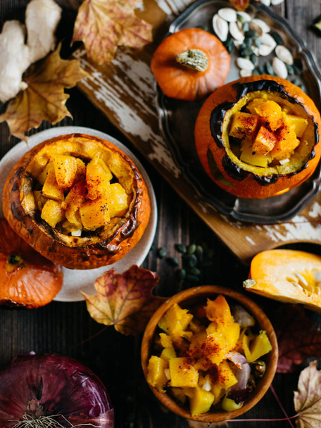 Vegetable stew with pumpkin - Photo, Image