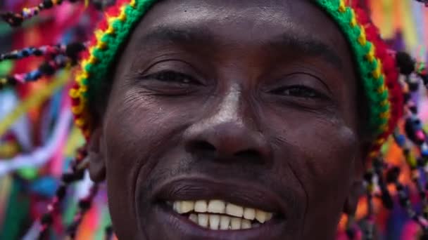 Portret van Braziliaanse man uit Bahia, Salvador - Video