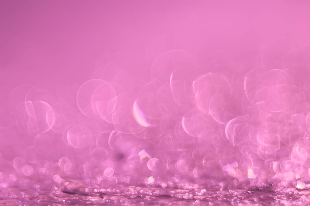 texture with pink bokeh lights   - Foto, imagen