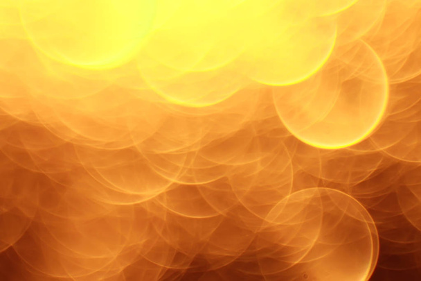 abstract magic texture with golden bokeh lights, fantasy blurred background    - Foto, immagini