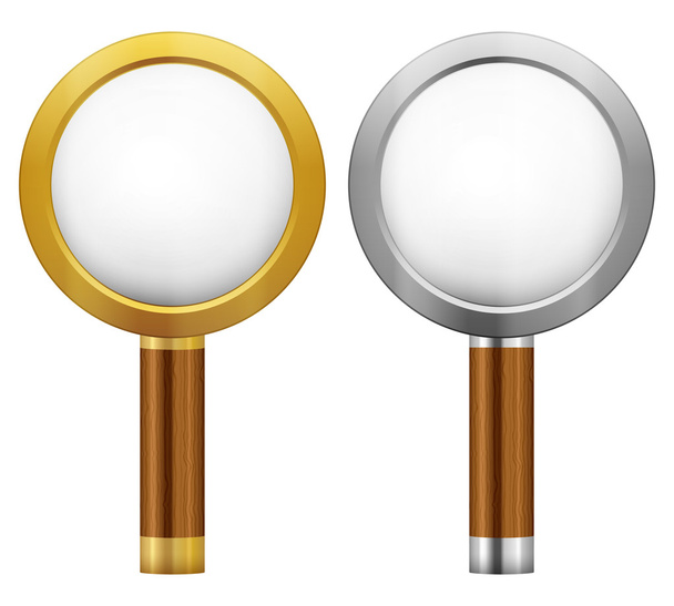Magnifying glass - Vector, Image