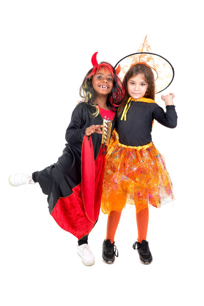 Kinderen in Halloween  - Foto, afbeelding
