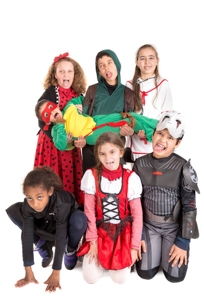 Kinder in Kostümen - Foto, Bild