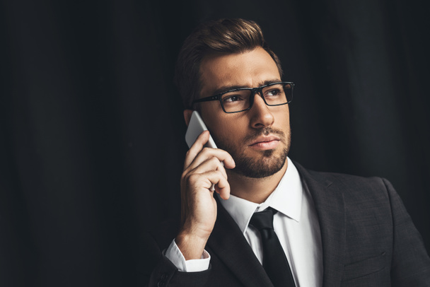 businessman talking by phone  - Photo, Image