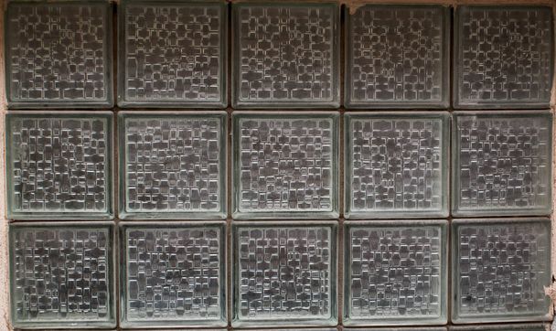 Pattern of glass block wall - Photo, Image