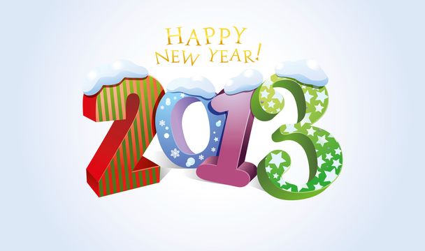 Ευτυχισμένο το νέο έτος 2013 - Φωτογραφία, εικόνα
