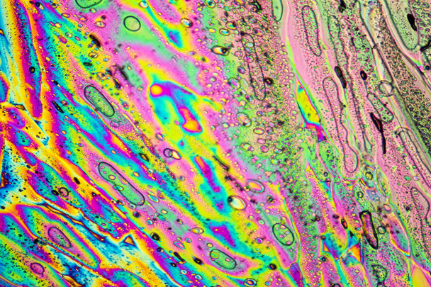барвисті мікрокристали ацетату натрію
 - Фото, зображення
