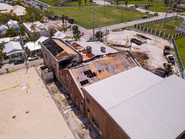 Dach von Hurrikan Irma weggeweht - Foto, Bild