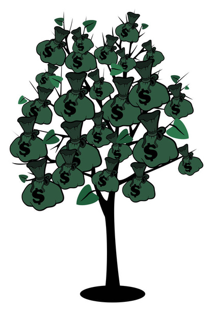Stock imagen árbol de dinero
 - Foto, Imagen