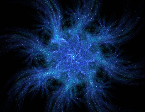 Σωματίδια του αφηρημένη fractal μορφές σχετικά με το θέμα της πυρηνικής φυσικής επιστήμης και της γραφιστικής. Γεωμετρία ιερή φουτουριστικό κβαντική ψηφιακό ολόγραμμα υφή στο κύμα ανάπτυξης σουρεαλιστικό σχεδιασμού. - Φωτογραφία, εικόνα