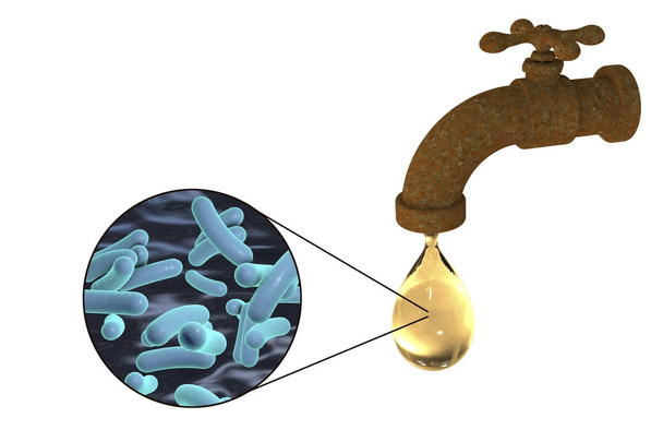 Segurança do conceito de água potável
 - Foto, Imagem