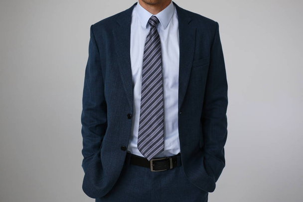 Nyakkendő ing ruha üzleti stílusú férfi divat bolt - Fotó, kép