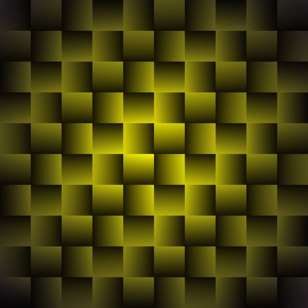 Желтый геометрический фон с квадратами - Абстрактные обои
 - Вектор,изображение