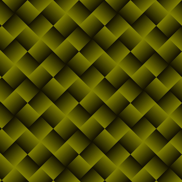 Green Geometric Background with Squares - Abstract Wallpaper - Photo, Image