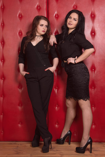 Two fashionable women  - Fotografie, Obrázek