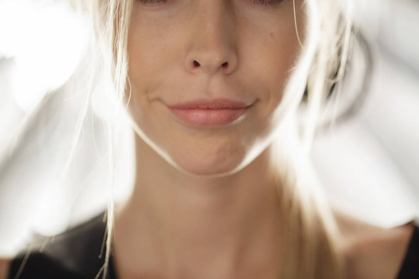 Beauty model face - Foto, afbeelding