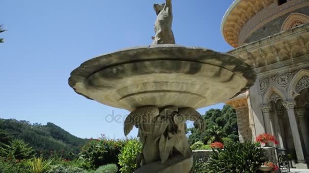 Palác Monserrate fontána - Záběry, video