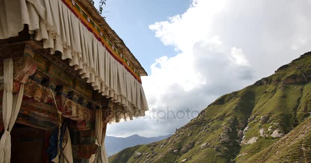 4 k lhasa pabangka chrám, Tibet. - Záběry, video