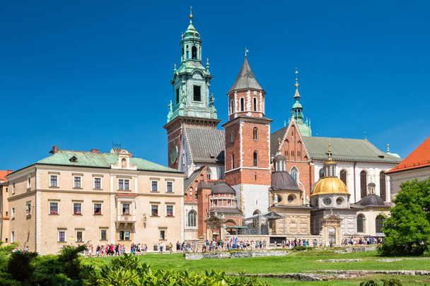 A Wawel-kastélytól, krakkói - Fotó, kép