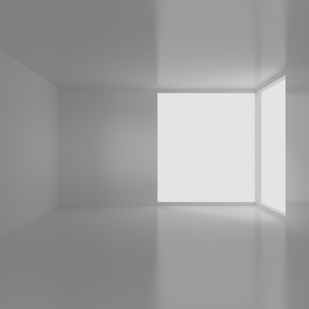 interior vazio com janela
 - Foto, Imagem