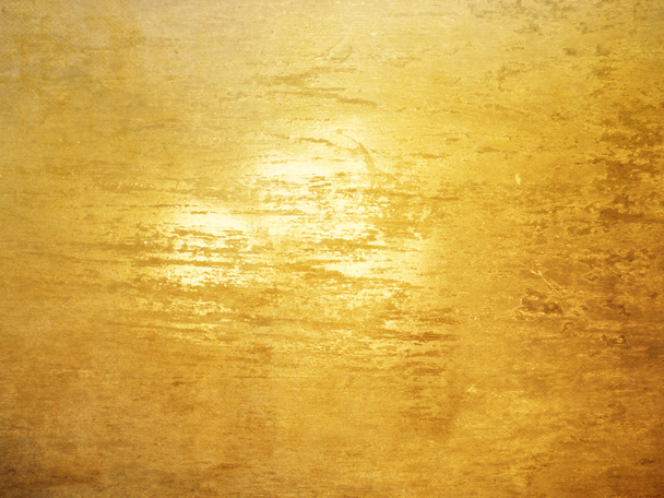 Gold background with brushed polished texture - Photo, Image