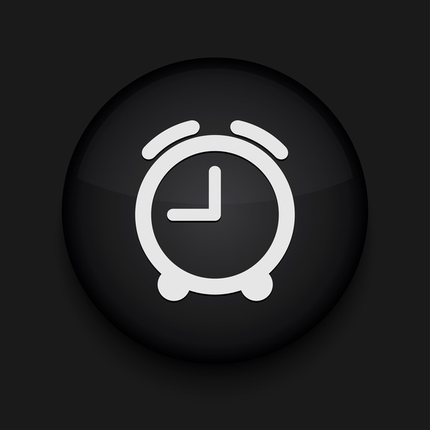 ikona hodin vektor. eps10. snadné úpravy - Vektor, obrázek