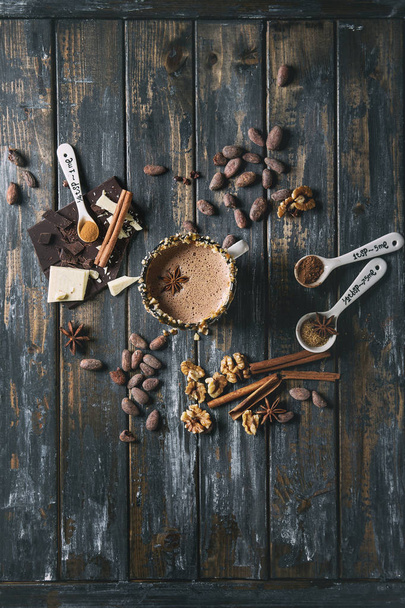 Mug of hot chocolate - Zdjęcie, obraz