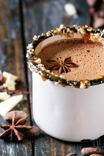 Mug of hot chocolate - Photo, image