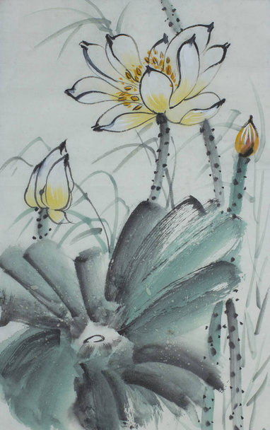 the lotus symbol of eternity - Фото, зображення