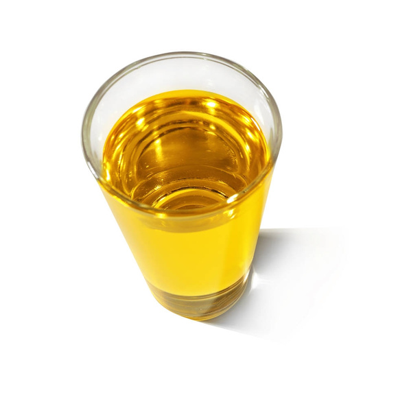 Glass with cooking oil  - Φωτογραφία, εικόνα
