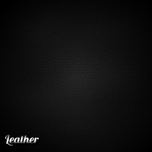 Leder schwarzer Hintergrund Vektor - Vektor, Bild