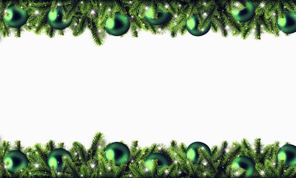 クリスマスの装飾と白い ba に分離されたブルーのクリスマス グッズ - 写真・画像