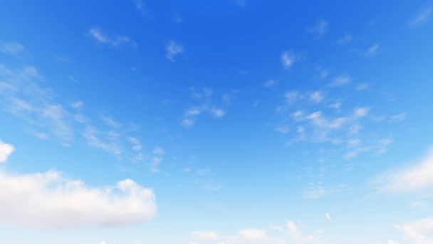Nublado cielo azul fondo abstracto, 3d ilustración
 - Foto, Imagen
