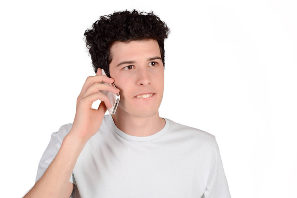 Man talking on the phone. - Фото, зображення