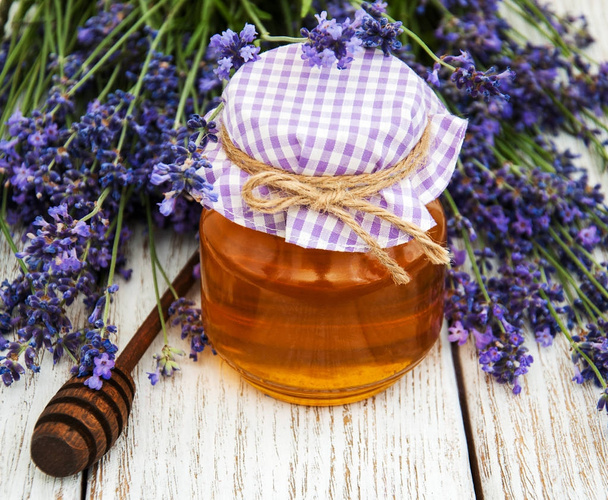 Honey and lavender - Photo, image