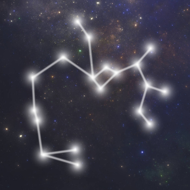 Sternbild Sagittarius - Foto, Bild
