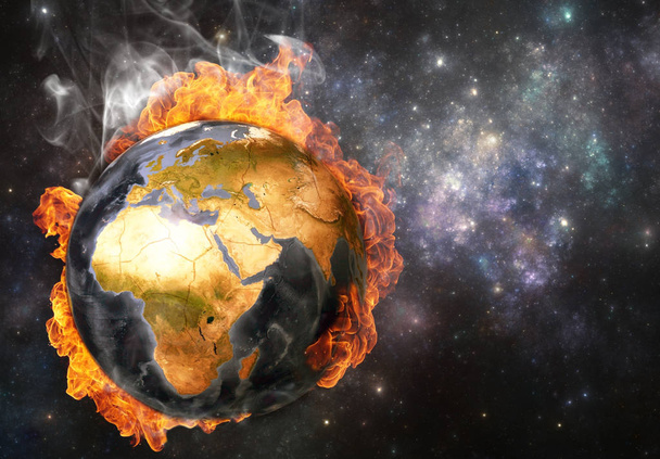 Global warming concept illustration - Фото, изображение