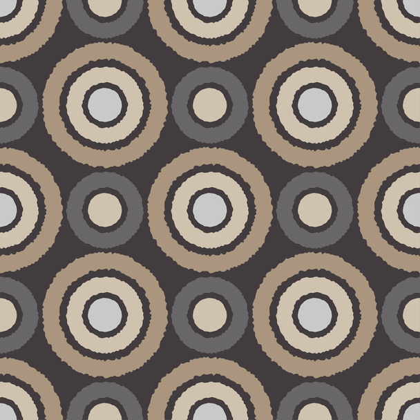 Polka dot seamless pattern. Scribble texture. Textile rapport. - Vektor, Bild