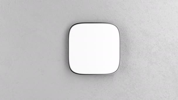 Blanco vierkante uithangbord - Video