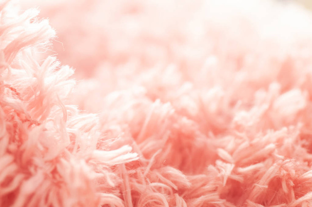εσωτερικη μαλακό ροζ βαμβακερό χαλί και αφηρημένα φόντο - Φωτογραφία, εικόνα