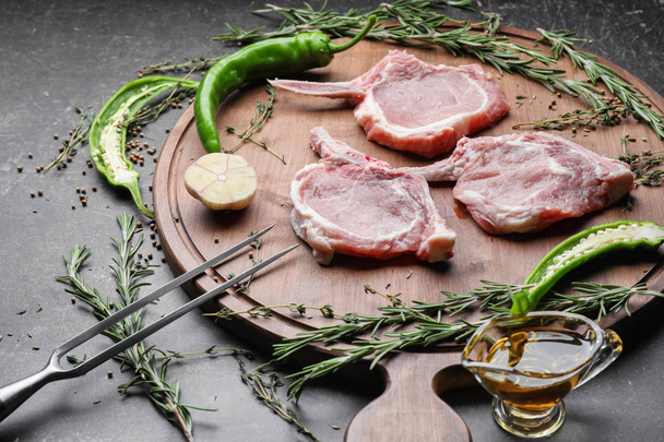 Fresh raw meat for cooking - Foto, Bild