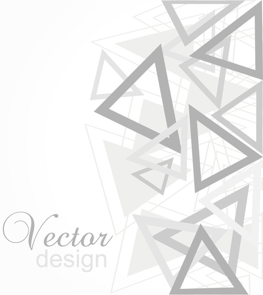 Abstract vector illustration of flayer design, eps10 - Vektör, Görsel