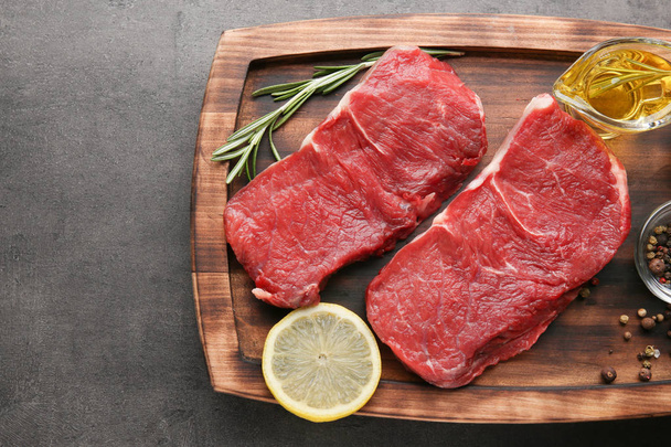 Fresh raw meat - Foto, Imagen