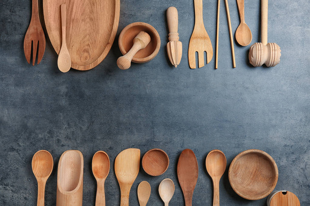 Composition with kitchen utensils  - Foto, afbeelding