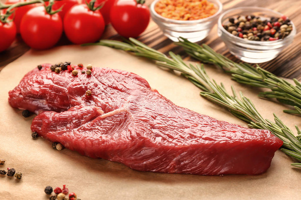 Fresh raw meat - Foto, Imagem