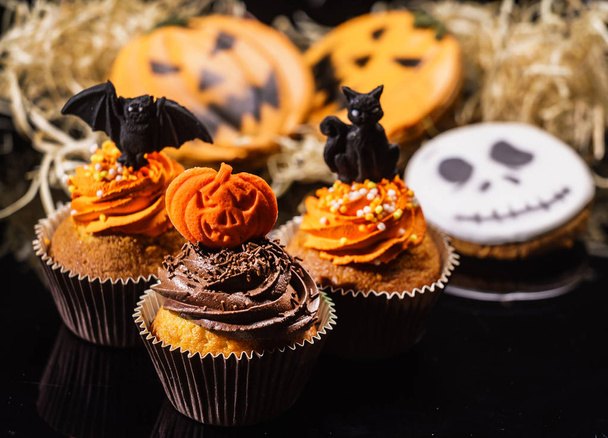 funny Halloween desserts - Photo, Image