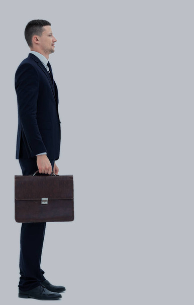 Business man  isolated on white background - Photo, Image