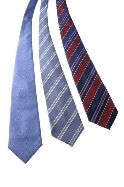 kravata na bílém zblízka - Fotografie, Obrázek